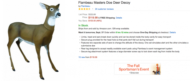 Deer Decoy