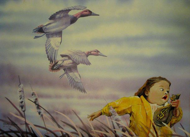 Geese Chase