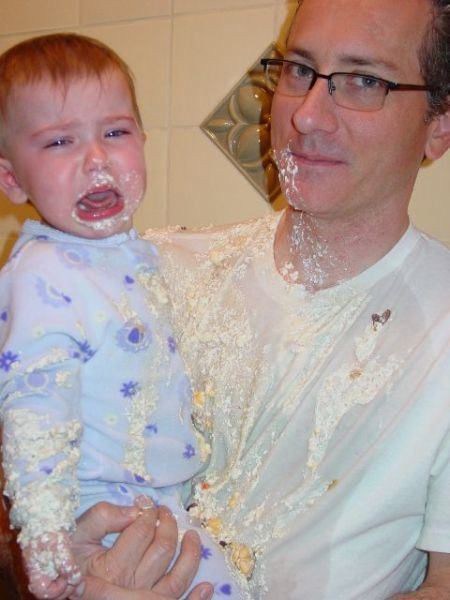 18. Vomit comes when we least expect it