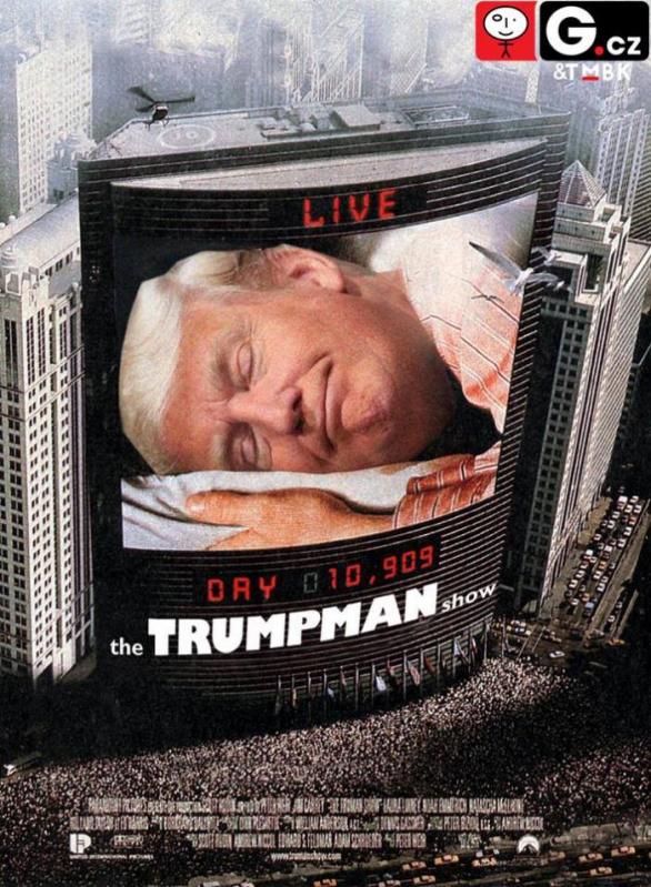 V Reality show America´s got president jsem oblíben a lidé mě zbožňují. Díky tomu jsem vyhrál
