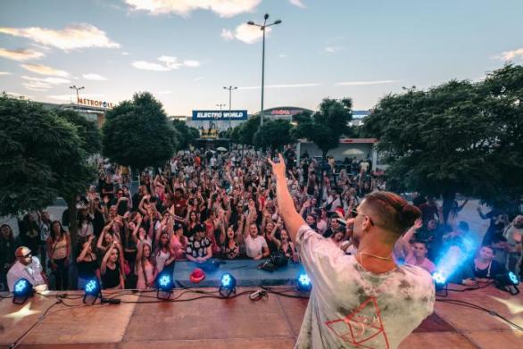 Na festivalu vystoupil i Majk Spirit