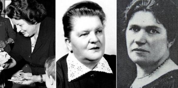 Božena Novotná, Marie Zápotocká a Anna Baťová - ženy, podle kterých se Jarmilky nejmenují.