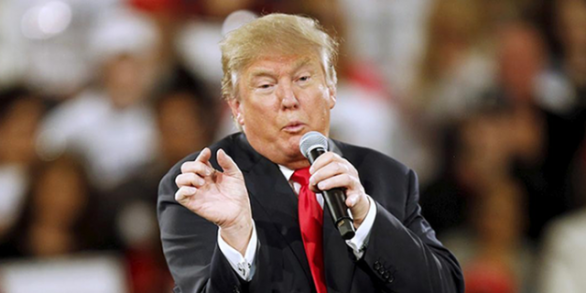 Donald naznačuje, že je vybaven velmi lehce. Nicméně on má aspoň prachy