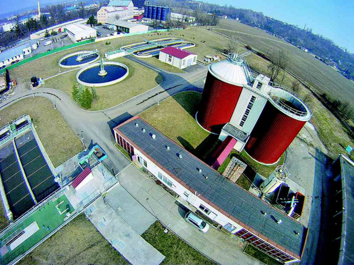ČOV v Žatci