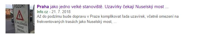 Praha je v současných dnech jedna velká uzavírka.