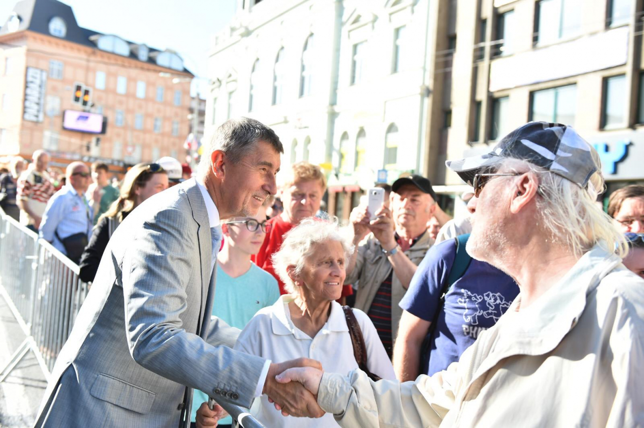 Průvod na počest Andreje