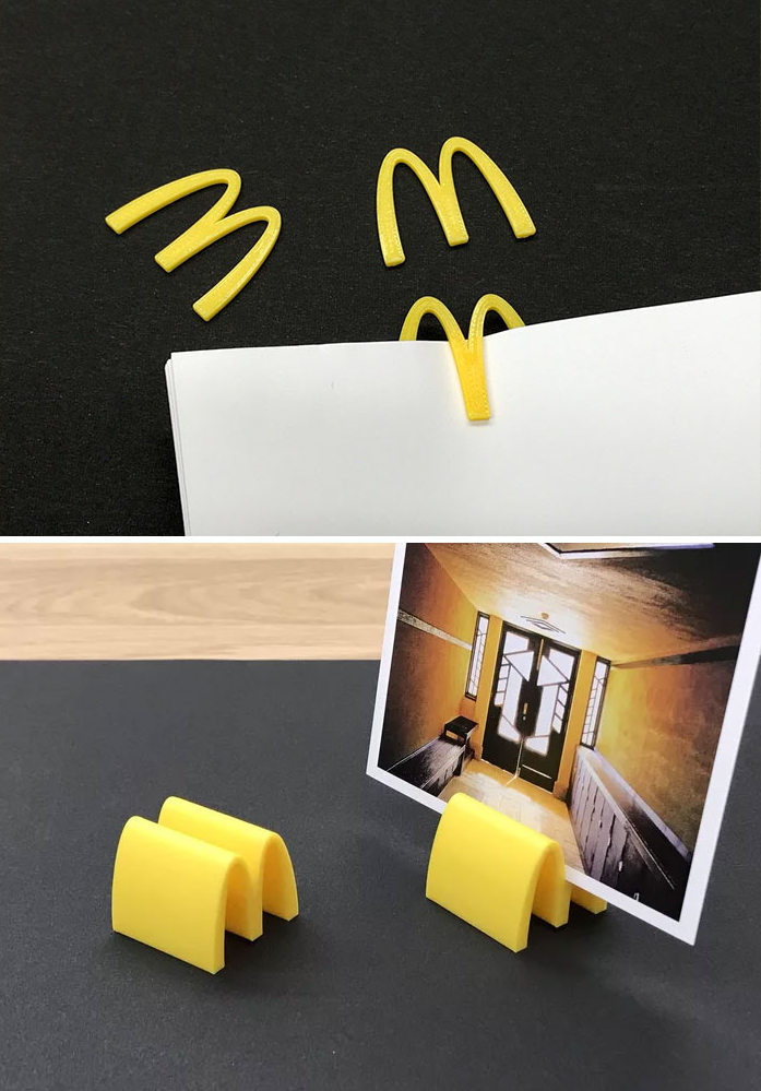 McDonald's – nic moc burgery, ale logo má všestranné uplatnění. 