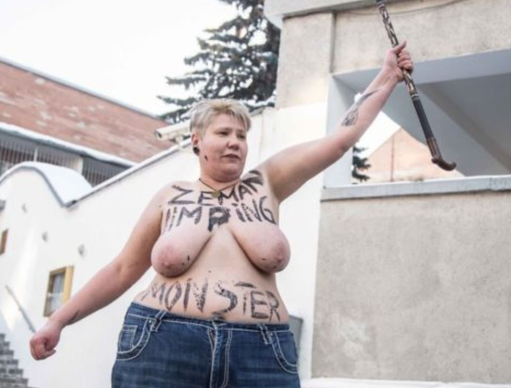 Problém je totiž v tom, že (z důvodu upoutání pozornosti médií) extrémní projevy jeho sympatizantek feminsitkám dost stěžují "práci".