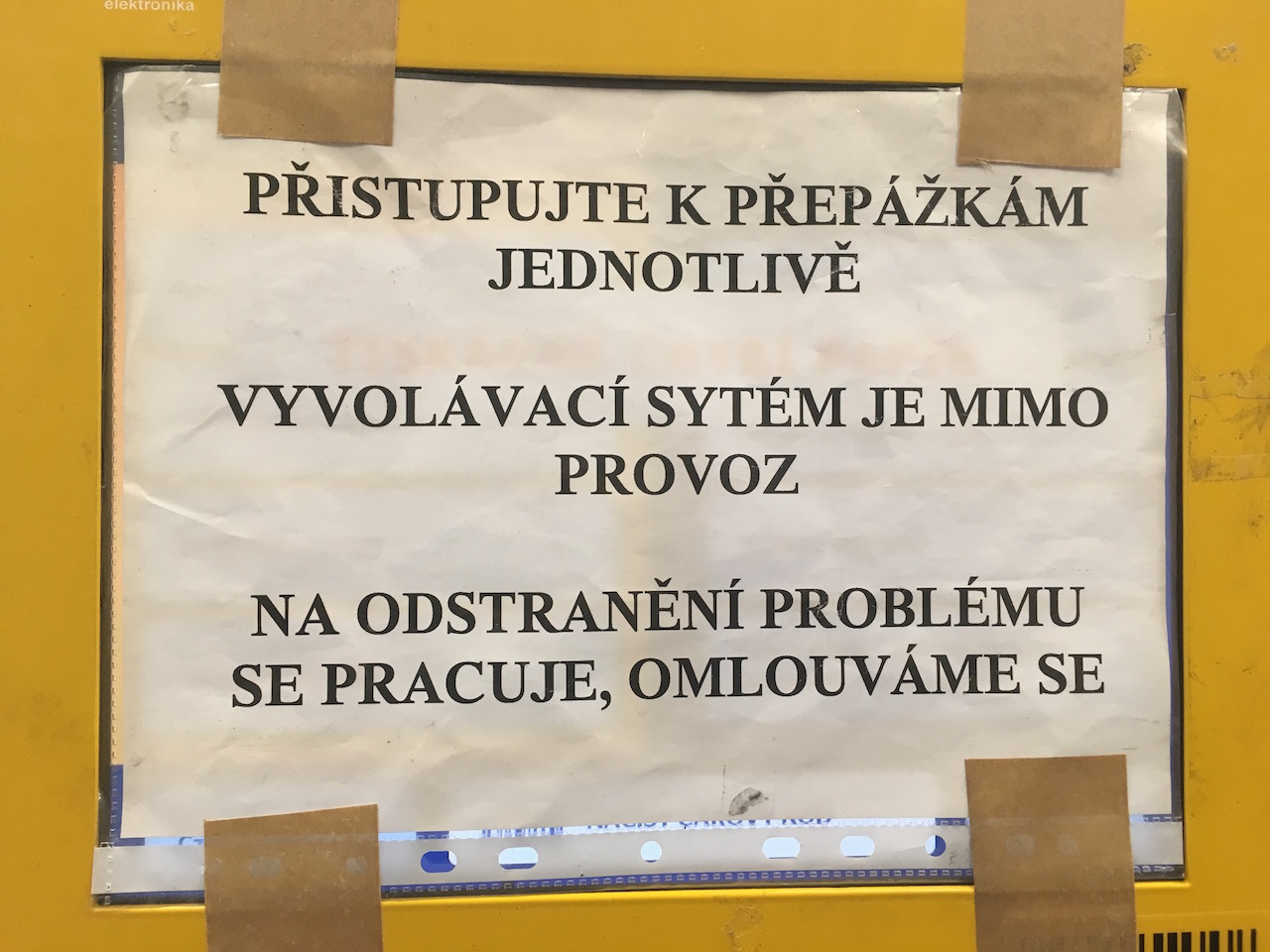 Nic nefunguje
