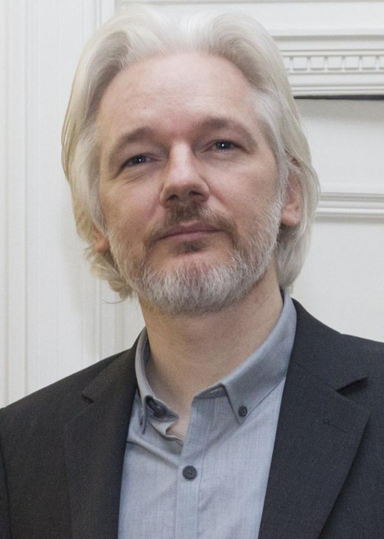 Julian Assange v roce 2014