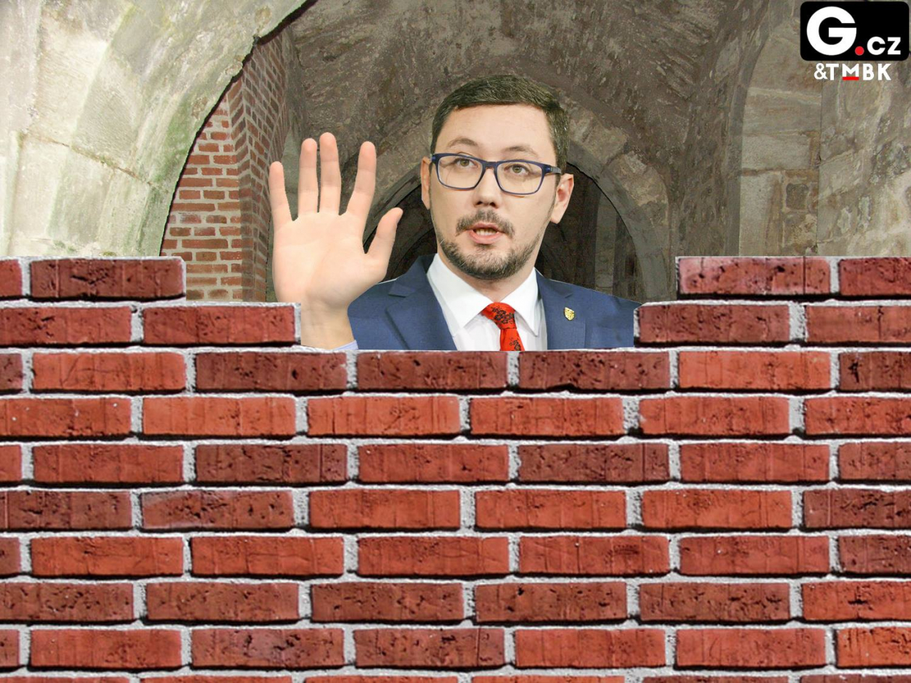 Jiří Ovčáček se loučí se svým Twitterem, zatímco je zaživa zazdíván do krypty se svým mrtvým pánem
