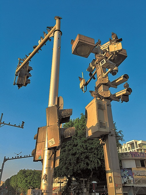 Tel Aviv – bezpečnost na prvním místě. Kamery jsou všude.