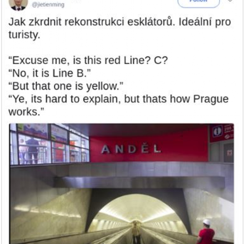 Jak zkrndit rekonstrukci eskalátorů.