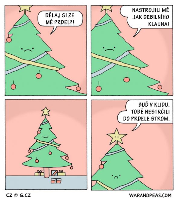 1. Vánoční šat