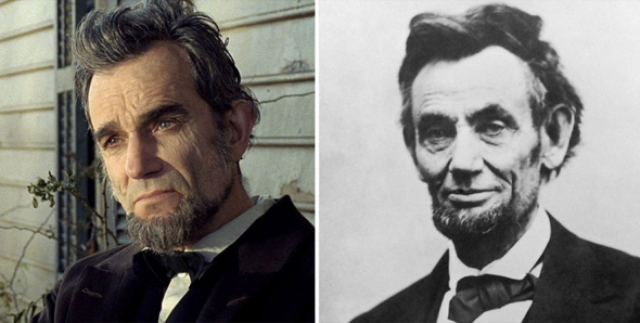 3. Daniel Day‑Lewis jako Abraham Lincoln ve filmu Lincoln (2012)