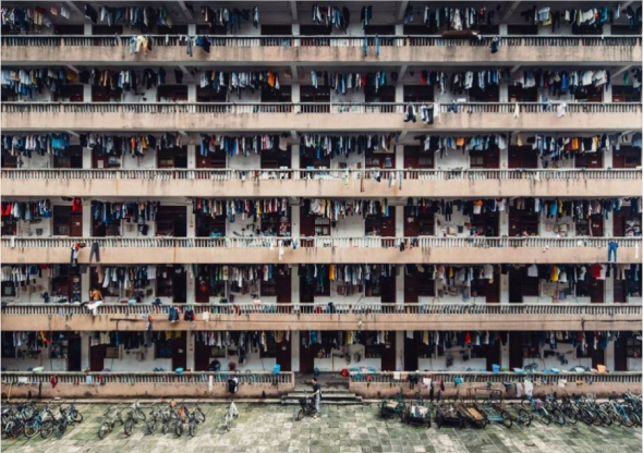 Druhé místo v kategorii města: ’Tichý’, Guangdong Sheng, China