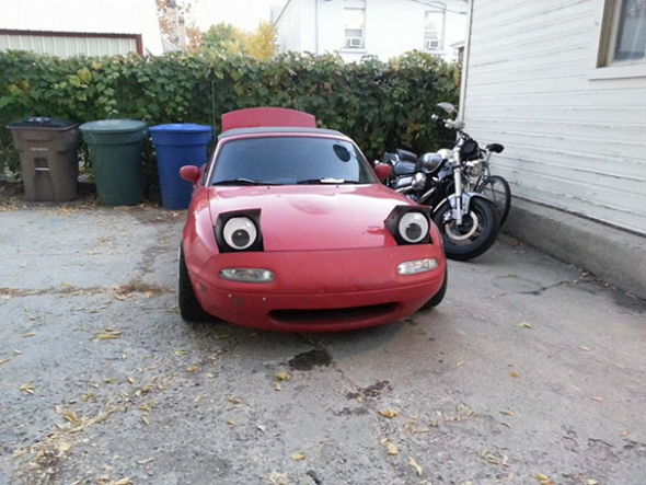 9# Nejoriginálnější oči pro auto! 